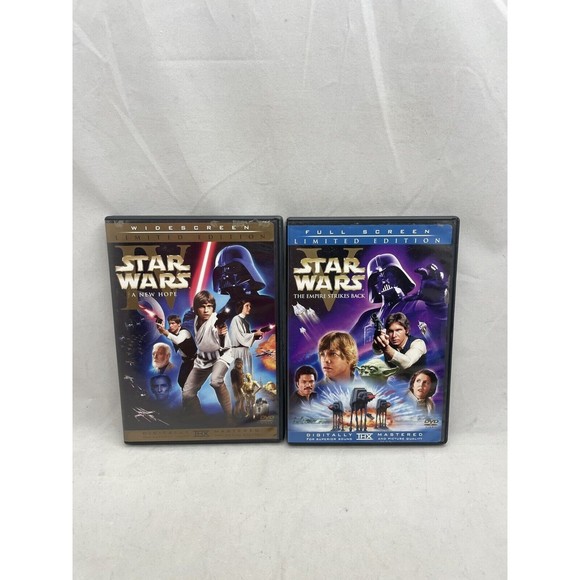 Star Wars Original Trilogy Theatrical Editions 2006 DVDs New